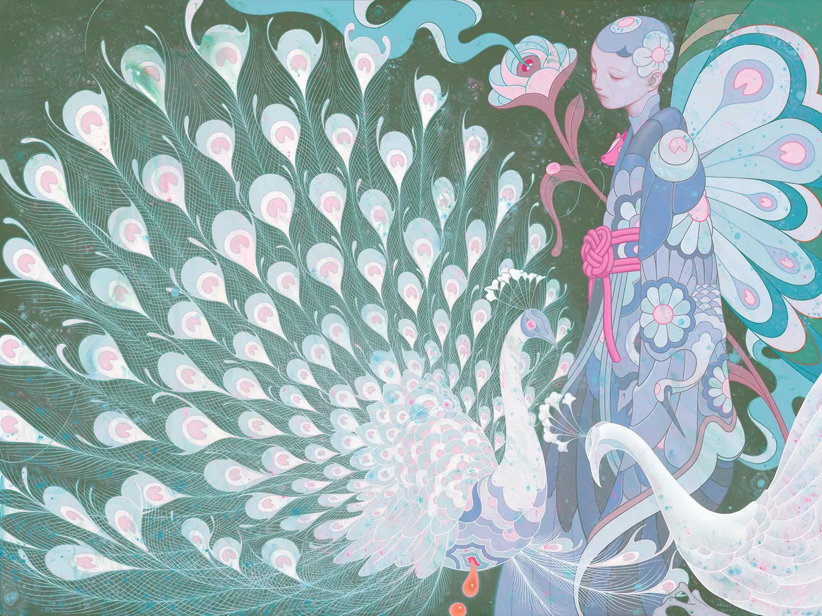 ภาพ Peacock II ของ James Jean