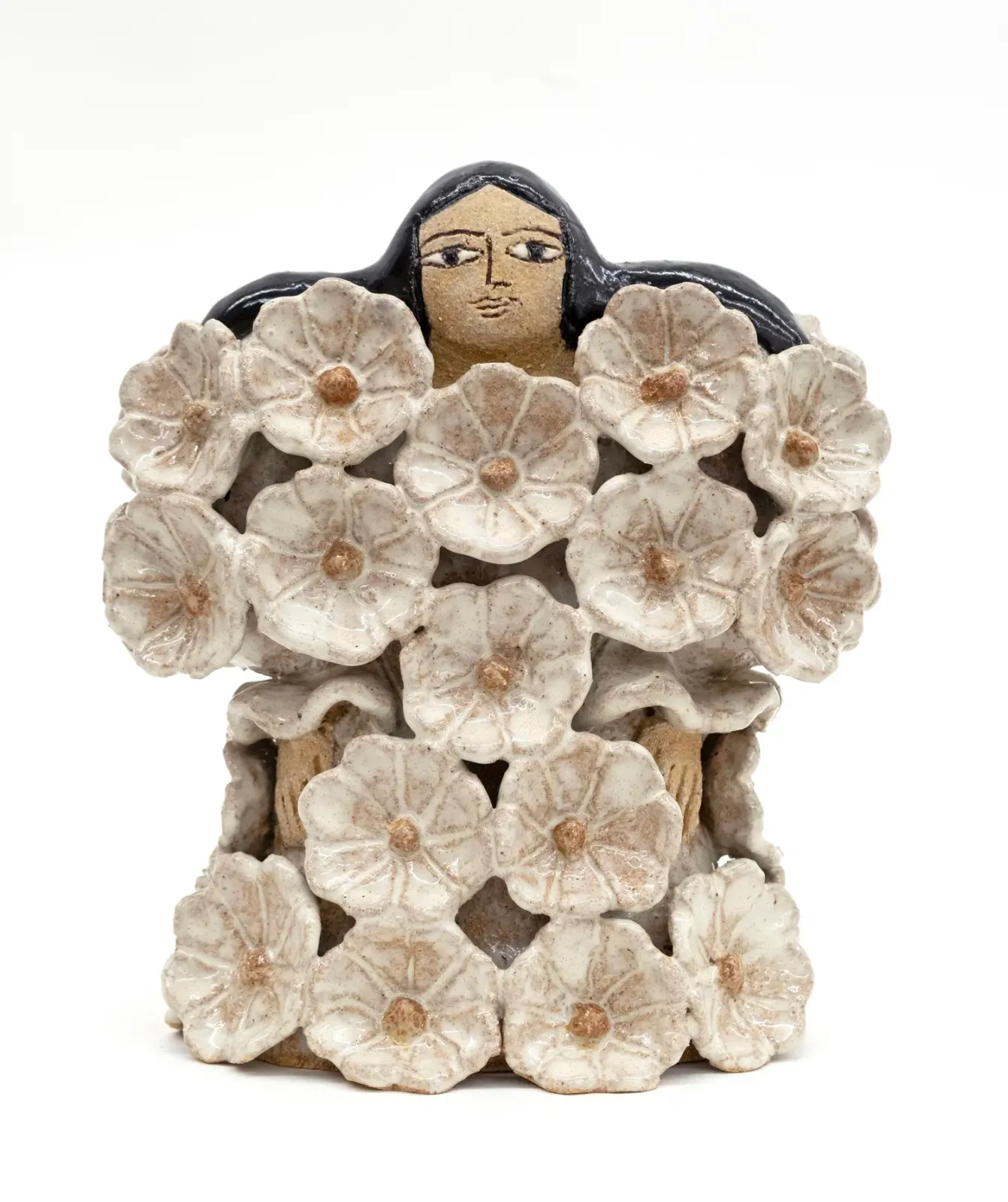 ประติมากรรมรูปเห็ดจากผลงานชุดหลังของ Maryam Yousif