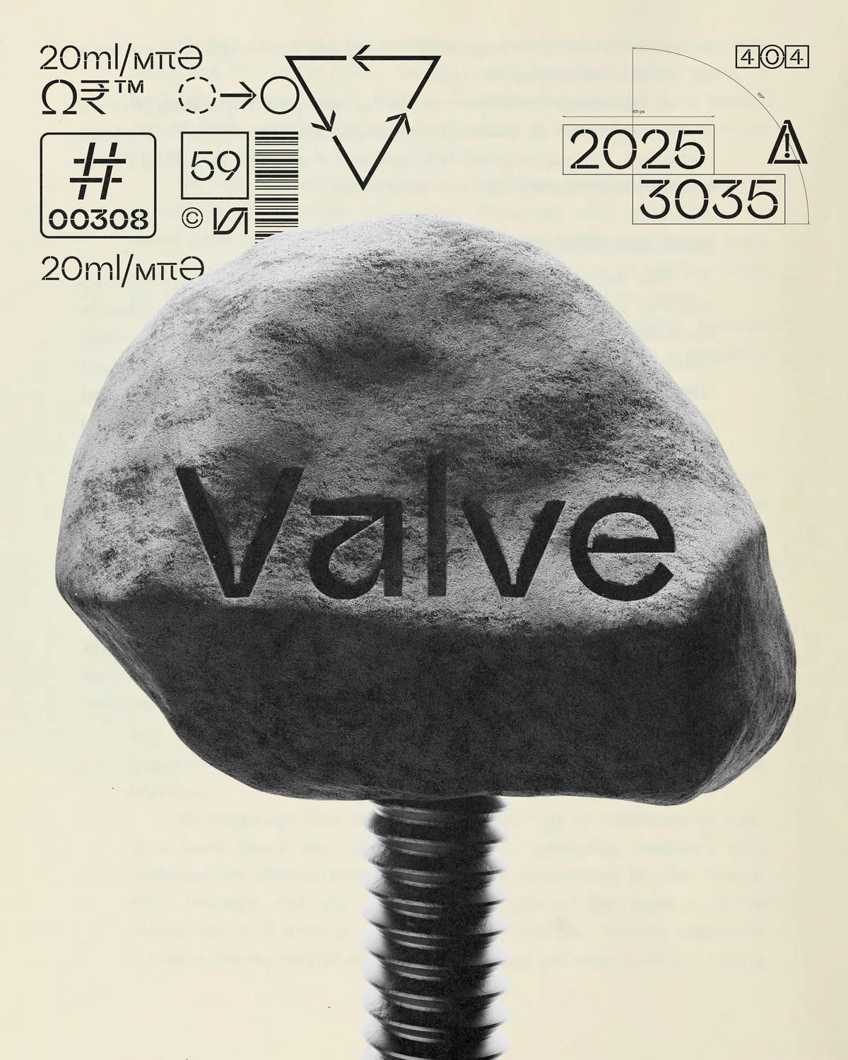 งานจัดตัวอักษรในชุดภาพนำเสนอ Valve