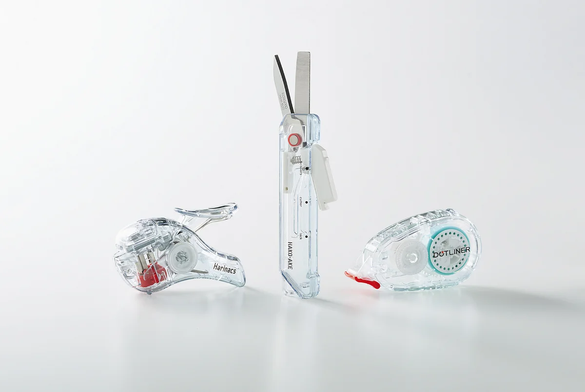 ชุดเครื่องเขียน TRANSPARENT MECHANISM ของ KOKUYO ตัวเรือนโปร่งใส