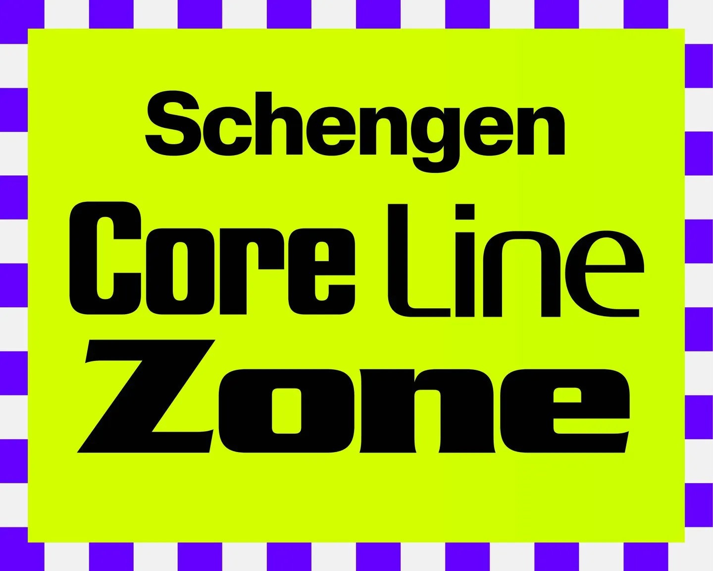 ภาพรวมของตระกูลย่อย Zone Line และ Core ในชุด ABC Schengen