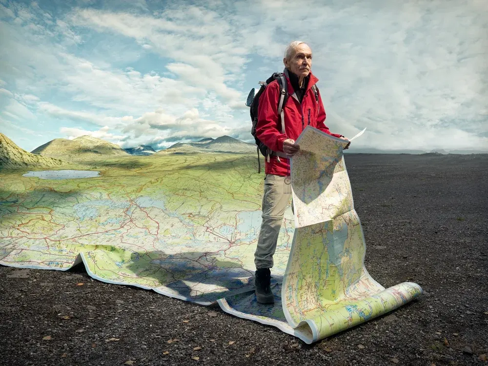 ภาพผลงาน Where are you going? โดย Erik Johansson ปี 2026