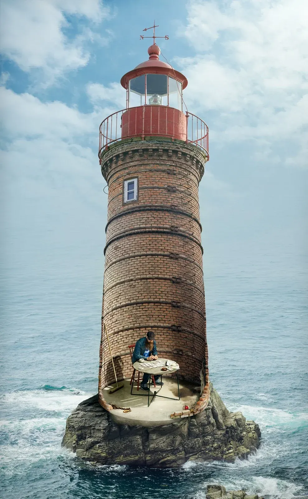 ภาพผลงาน Solitaire โดย Erik Johansson ปี 2026