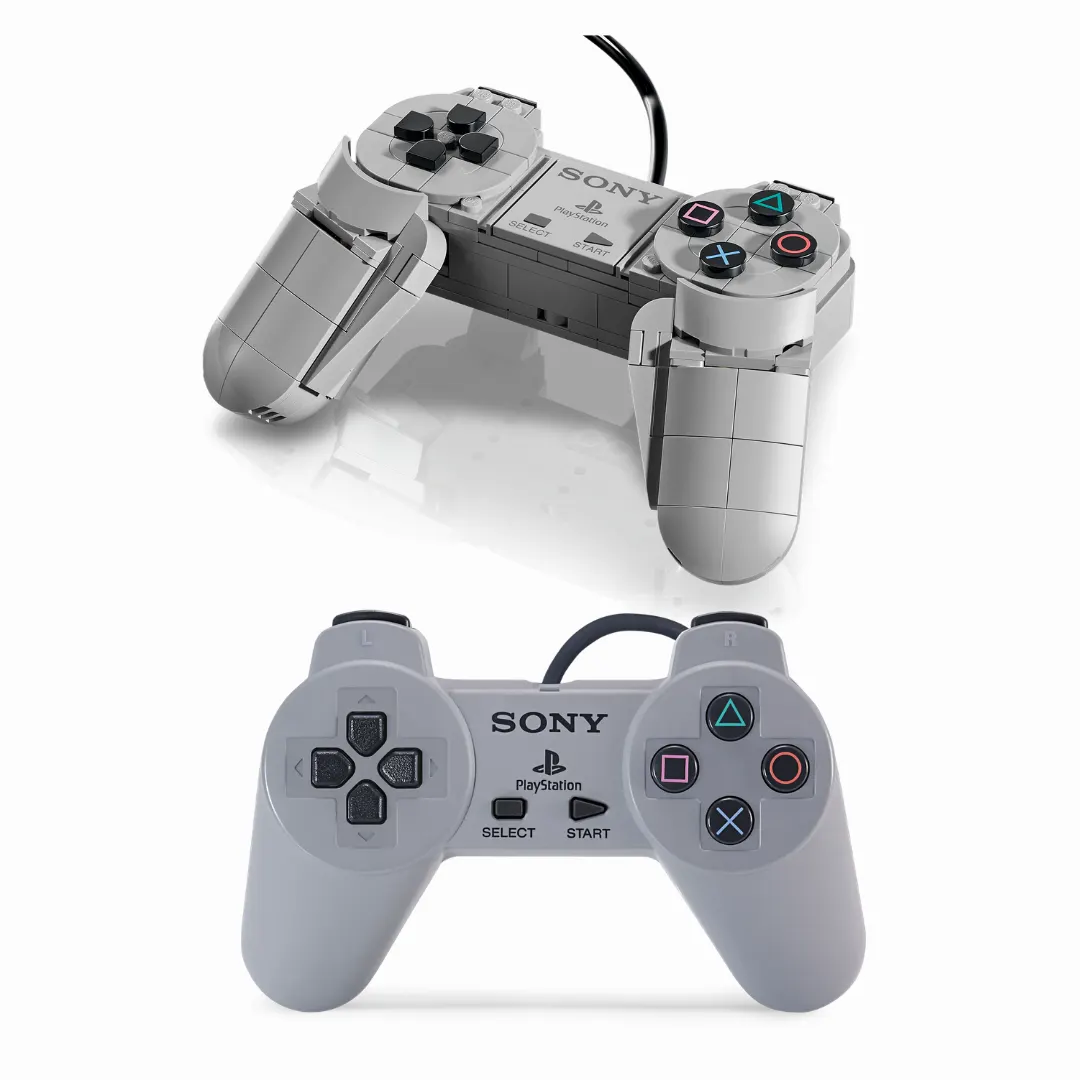 เปรียบเทียบชุด LEGO PlayStation กับเครื่อง PlayStation ของจริง