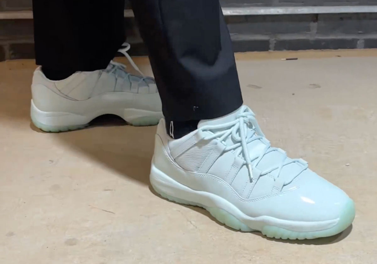 JAIDE x Air Jordan 11 Low Fiberglass - detail