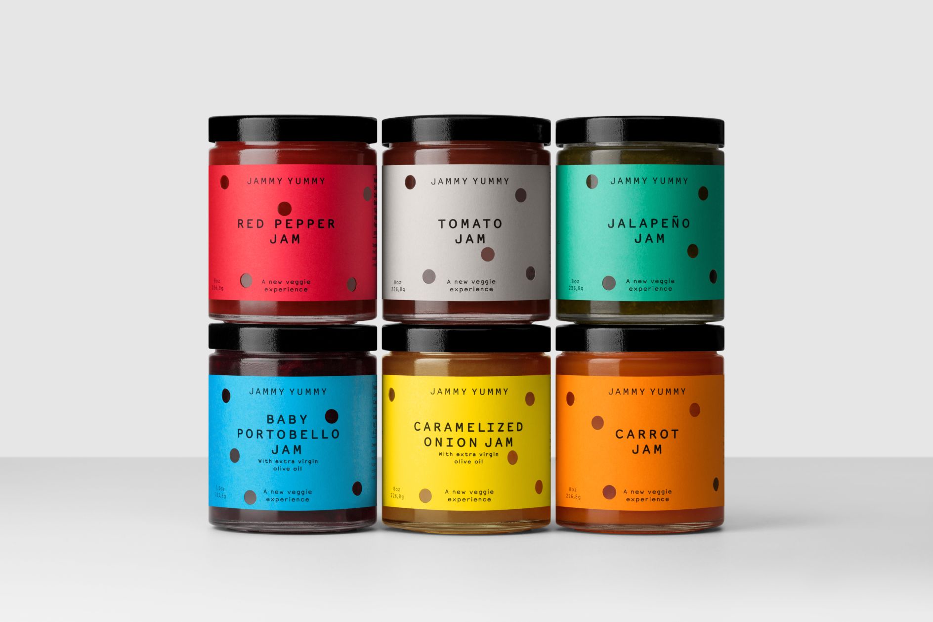 Hey Studio ออกแบบโลโก้และแพ็กเกจจิ้ง Jammy Yummy