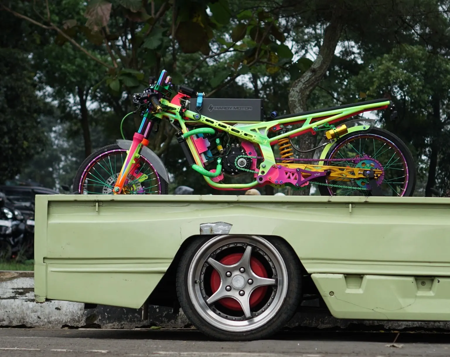 Putar Petir Racing Team — Bagus Pandega, 2025. ภาพจาก Swiss Institute