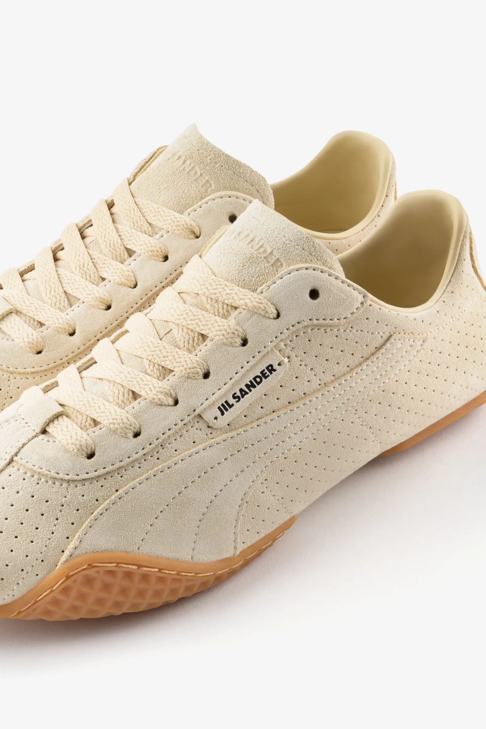 Jil Sander x PUMA K-Street สี beige canvas ซูเอด