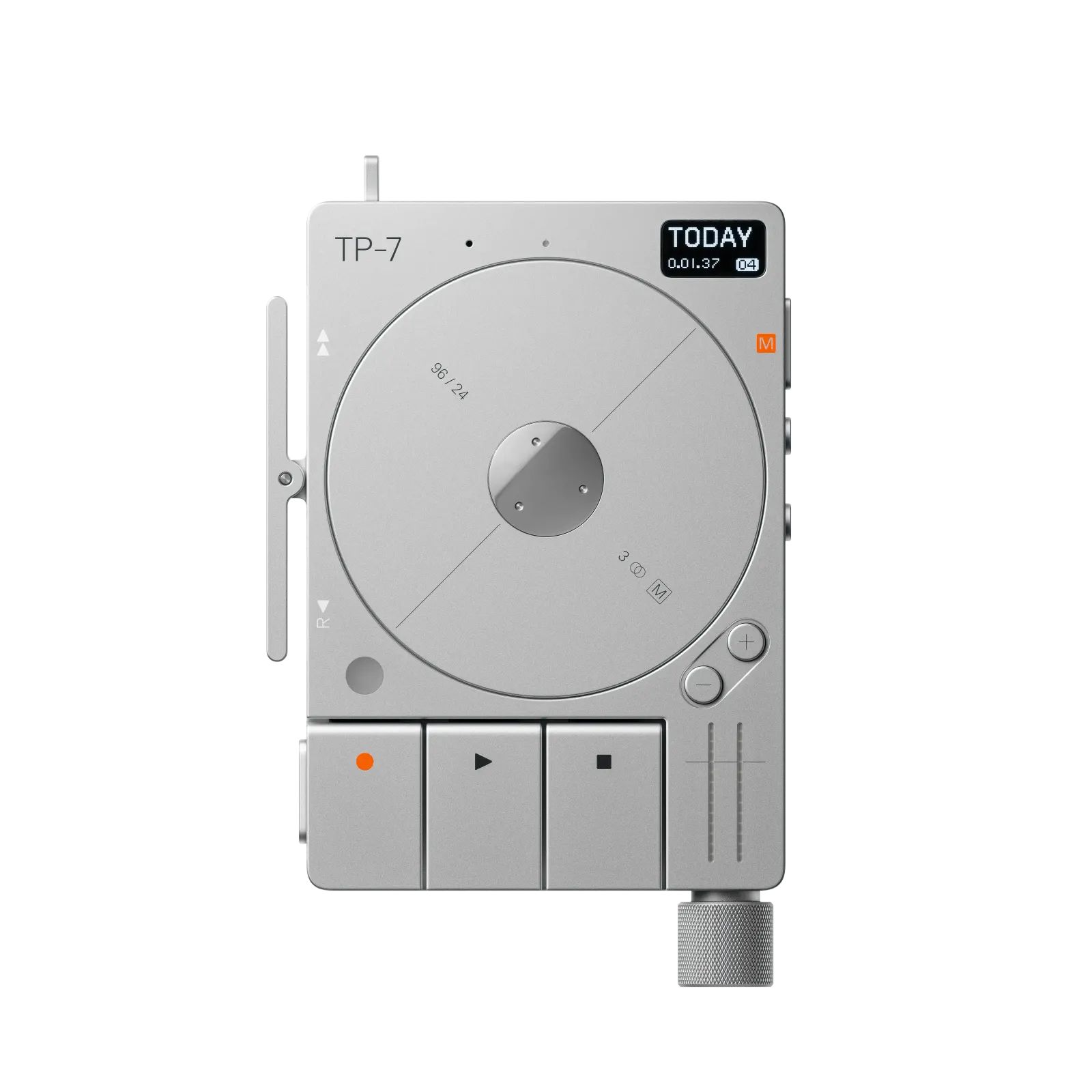 Teenage Engineering TP-7 — product front view