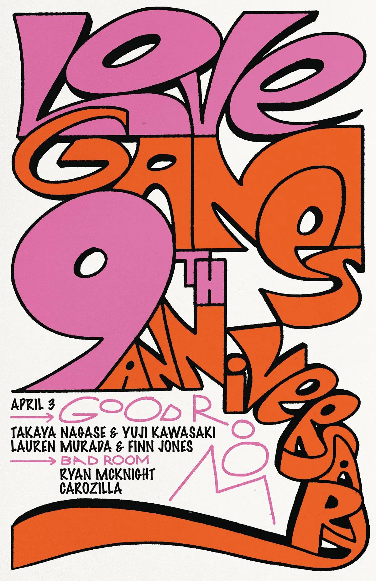 Braulio Amado - Love Garage poster