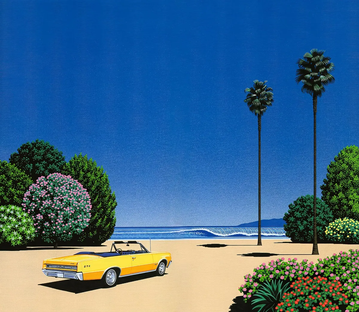 Hiroshi Nagai - Coastline at Lover's Point