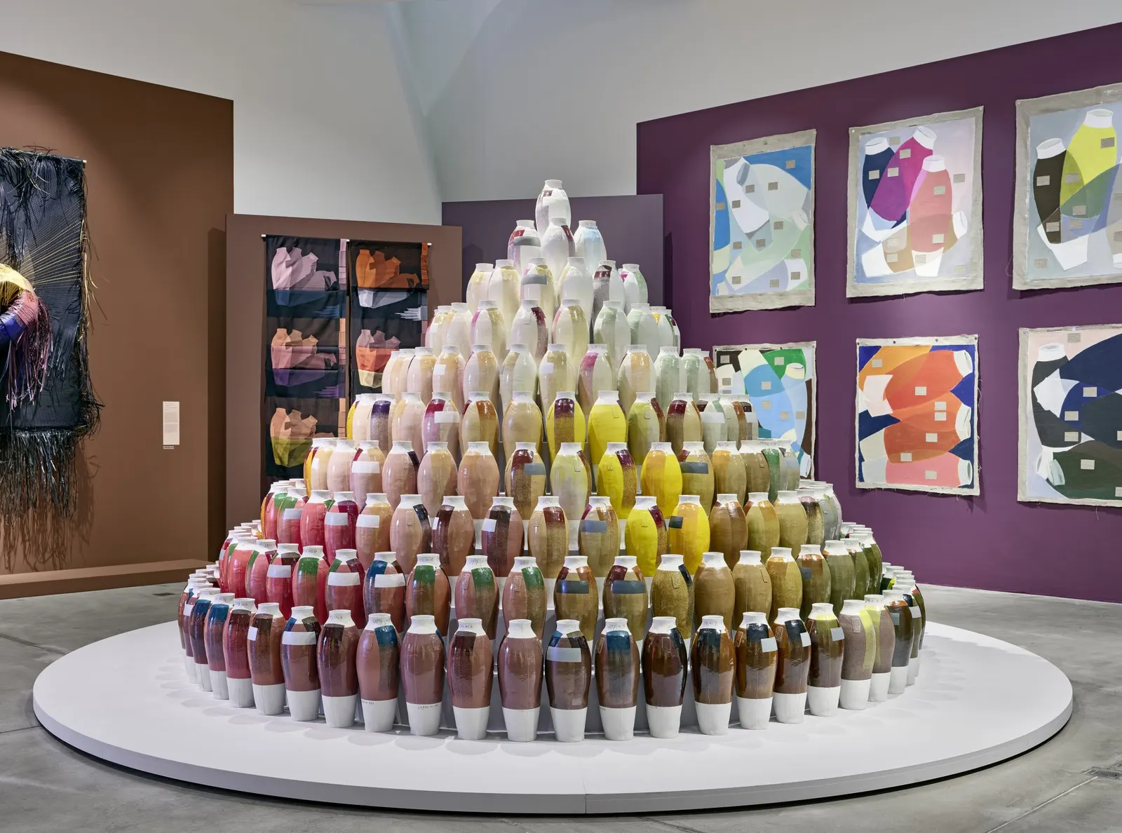 Coloured Vases — Hella Jongerius, Whispering Things ที่ Vitra Design Museum