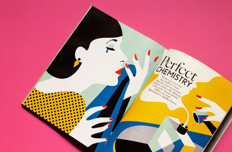 Vogue Illustration — Malika Favre