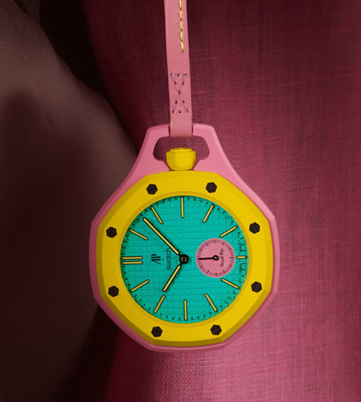 Audemars Piguet x Swatch Royal Pop detail