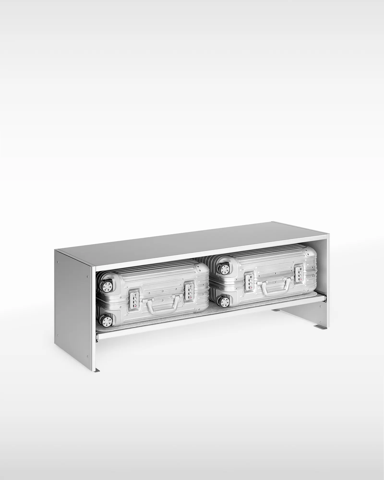 RIMOWA Lehni Drawer รายละเอียดอลูมิเนียม