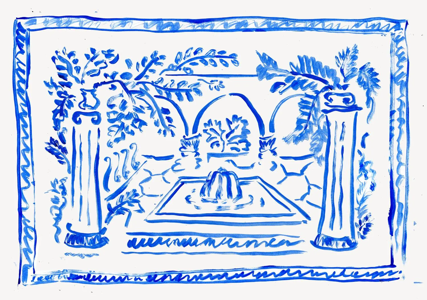 Blue Era collection — Miki Lowe x Babel Brune