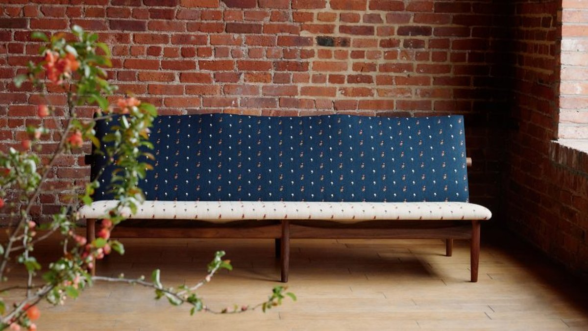 House of Finn Juhl x Sea New York Japan Series collaboration sofa