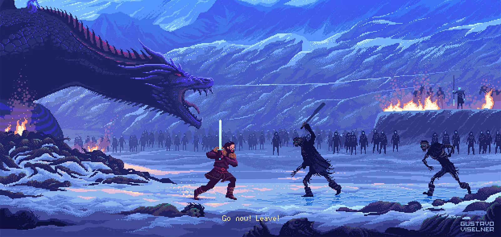 จะเป็นอย่างไรถ้าหนังหรือซีรีย์ที่ถูกหยิบขึ้นมาสร้างผลเป็นงานในรูปแบบ Pixel Art