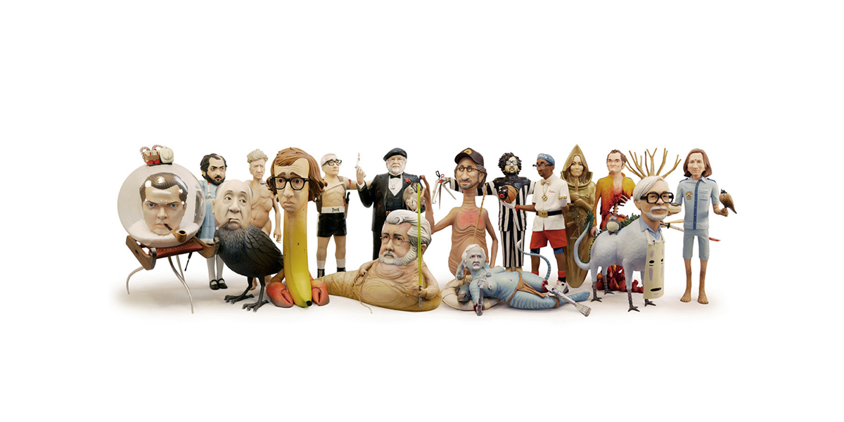 จับผู้กำกับมาเป็น Character จากหนังดังของตัวเอง ในรูปแบบ Sculpture