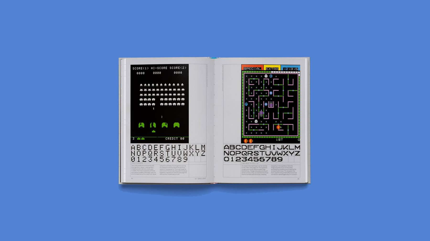 1,000 เล่มเท่านั้น สำหรับหนังสือ Arcade Game Typography หนังสือสำหรับคนรักเกม 8 bit