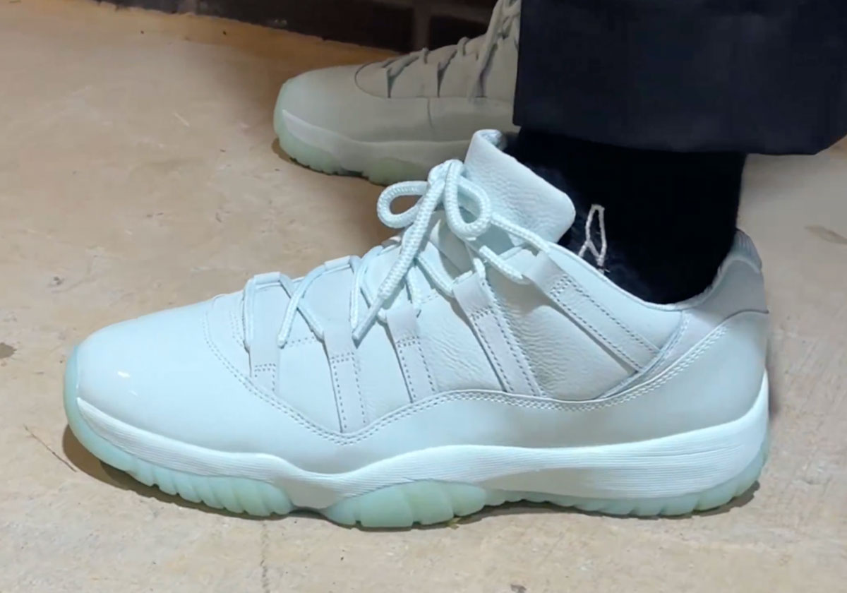 JAIDE x Air Jordan 11 Low Fiberglass - side view