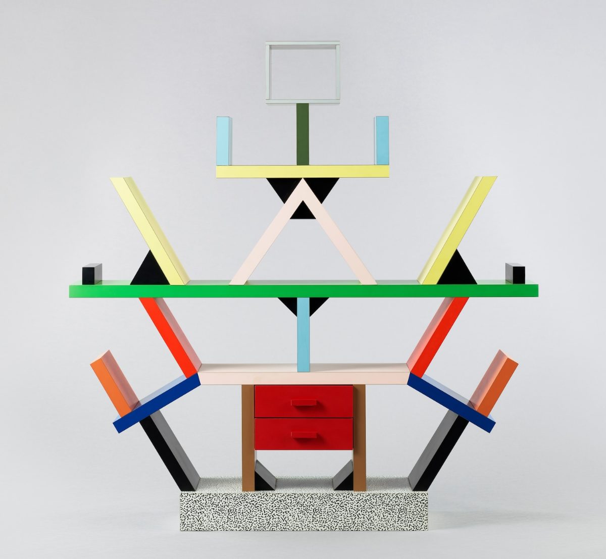 Ettore Sottsass, Carlton, 1981 — Memphis Milano, Artizon Museum