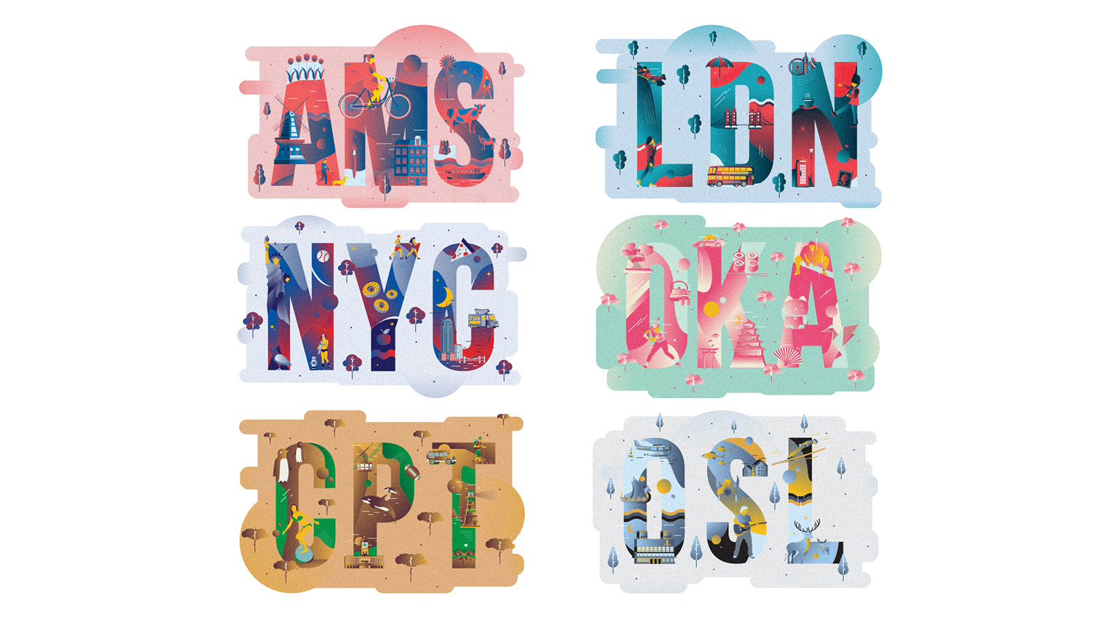 Cities of Colours