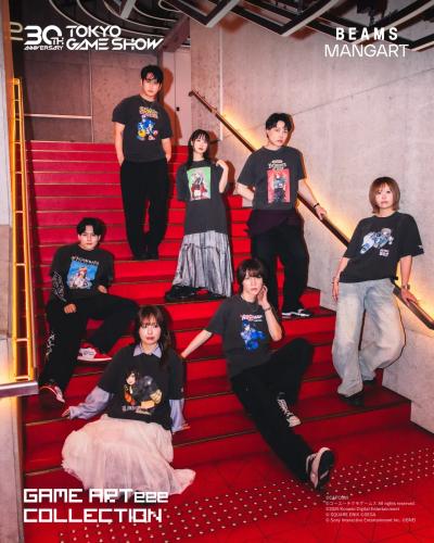 Tokyo Game Show 30 ปี x BEAMS 50 ปี เมื่อตัวละครเจ็ดค่ายถูกวาดใหม่ด้วยมือคนเดียว