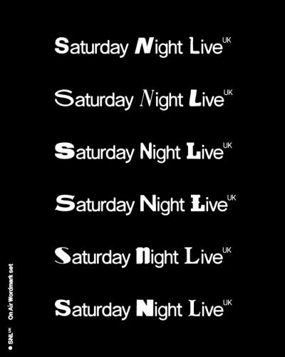 โลโก้ Saturday Night Live UK ไม่ได้มีอันเดียว เพราะตัว S N L ไปเก็บมาจากป้ายร้านในลอนดอน