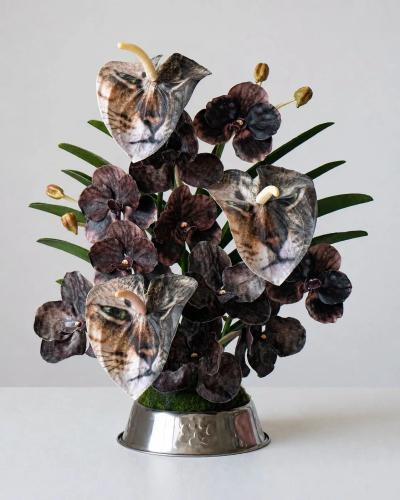 Permaflora · แมวประจำโรงงานที่บานเป็นดอกหน้าวัว