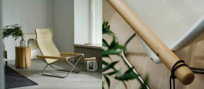 Nychair X Oriato เก้าอี้พับสัญชาติญี่ปุ่นปี 1970 ที่กลับมาชวนมองร่องรอยของการทอ