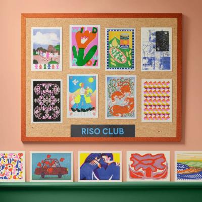 Riso Club เมื่อโปสการ์ด Risograph 400 ใบ เชื่อมศิลปินทั่วโลกด้วย Snail Mail