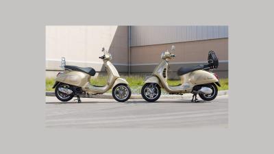 Vespa 75th Anniversary Special Edition มาพร้อมกับสีทอง Giallo 75th
