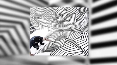 สร้างสรรค์ Illusion ด้วยเทคนิค Tape Installation ที่จะมาเติมมิติให้ผนังเปล่า