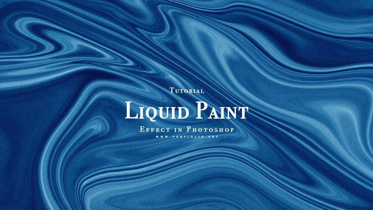 Tutorials : เทคนิคการทำ Liquid Paint Effect ง่าย ๆ เพียง 3 ขั้นตอน
