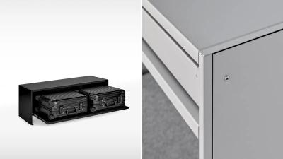 RIMOWA x Lehni เฟอร์นิเจอร์สำหรับกระเป๋าที่ไม่ได้เดินทาง