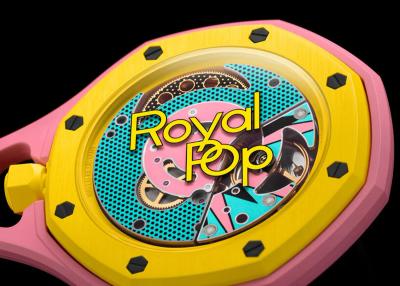 Royal Pop เมื่อ Audemars Piguet กับ Swatch เปลี่ยนสกรูแปดตัวให้เป็นสีชมพู
