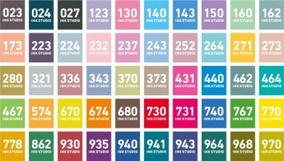INK STUDIO เมื่อ Sailor เลือกหมึกร้อยสีให้เหลือห้าสิบ