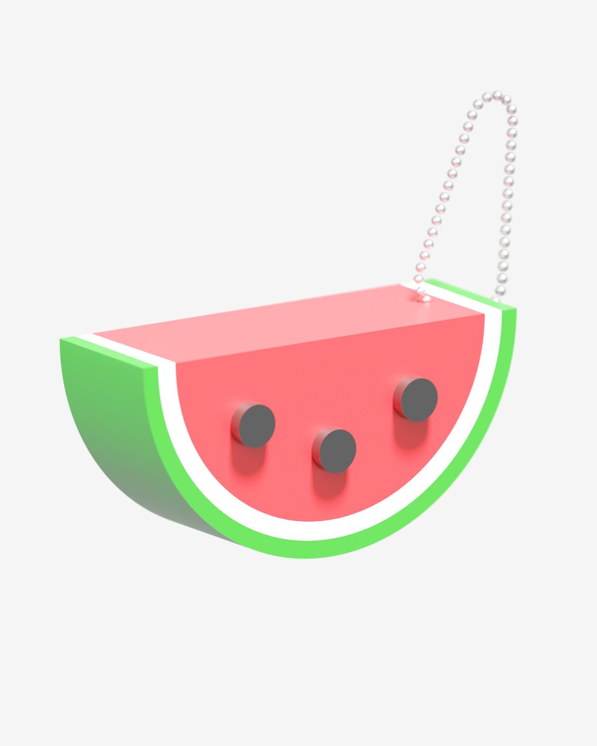 Watermelon Magnetic Keychain รูปที่ 4