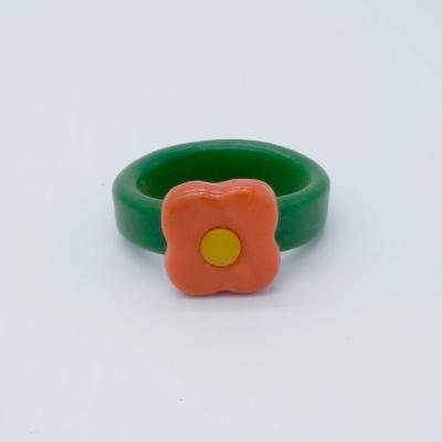 Daydream Ring Camellia orange