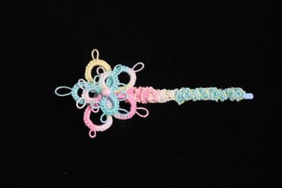 Tatting Hair Pin (Handmade 100%)