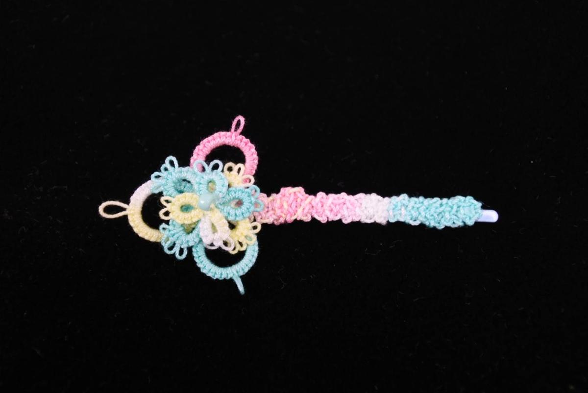 Tatting Hair Pin (Handmade 100%)