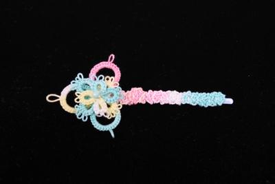 Tatting Hair Pin (Handmade 100%)