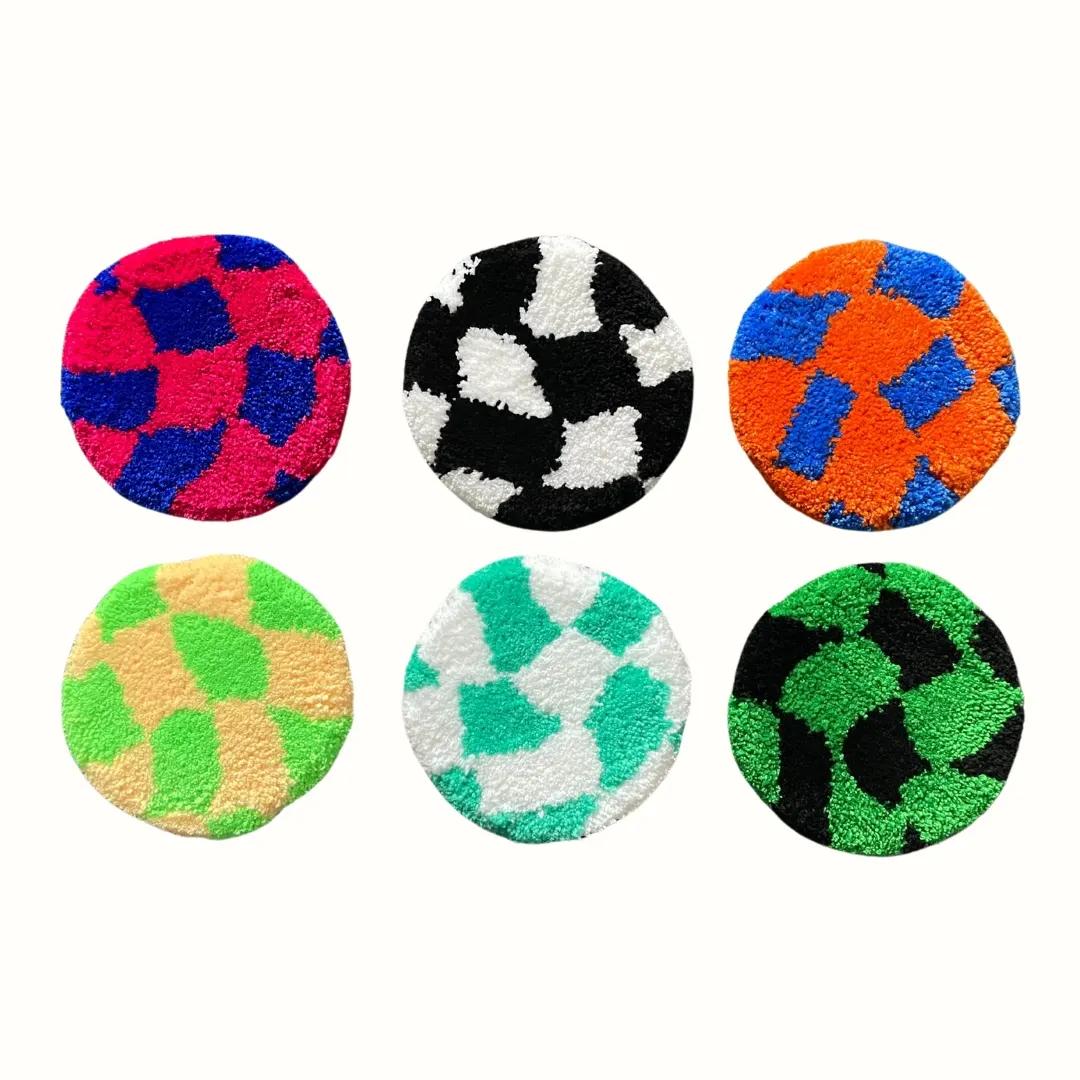 (Pre-Order) Checkerboard Coasters 6 Piece (1 Set)
