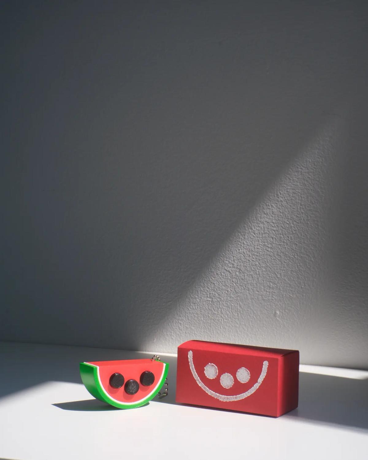 Watermelon Magnetic Keychain รูปที่ 2