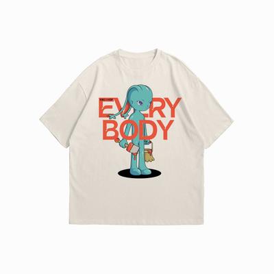 เสื้อวง KIKI ลาย Everybody (2025) – เสื้อสีขาววนิลา